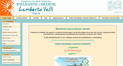 Desktop Screenshot of lambertovalli.it
